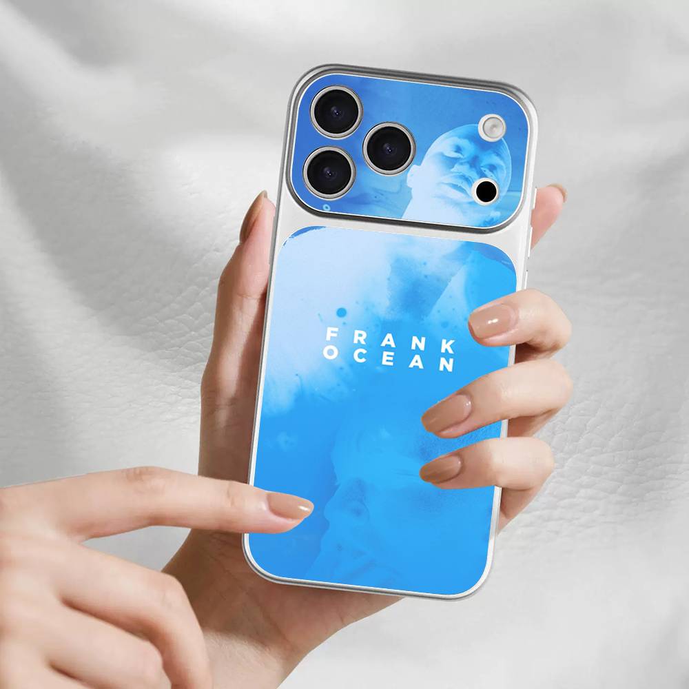 Singer Frank Blonde Oceans Hot Anti-Scratch Back Decal Protective Wrap Skin for iPhone 17 Pro 17 Pro Max