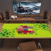 Mr. Men Little Miss Large Size Mouse Pad Large Gaming Table Cushion Non-slip Laptop Tablet Big Mousepad XXL Mat Mini PC Playmat With Lock edge