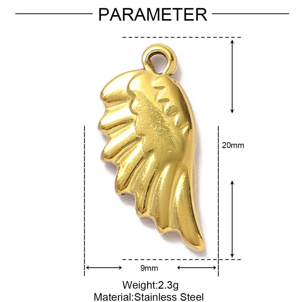 5pcs/Lot Fashion Sun Round Necklace Pendants Stainless Steel Love Heart DIY bracelet Charms Women's Star Moon Jewelry