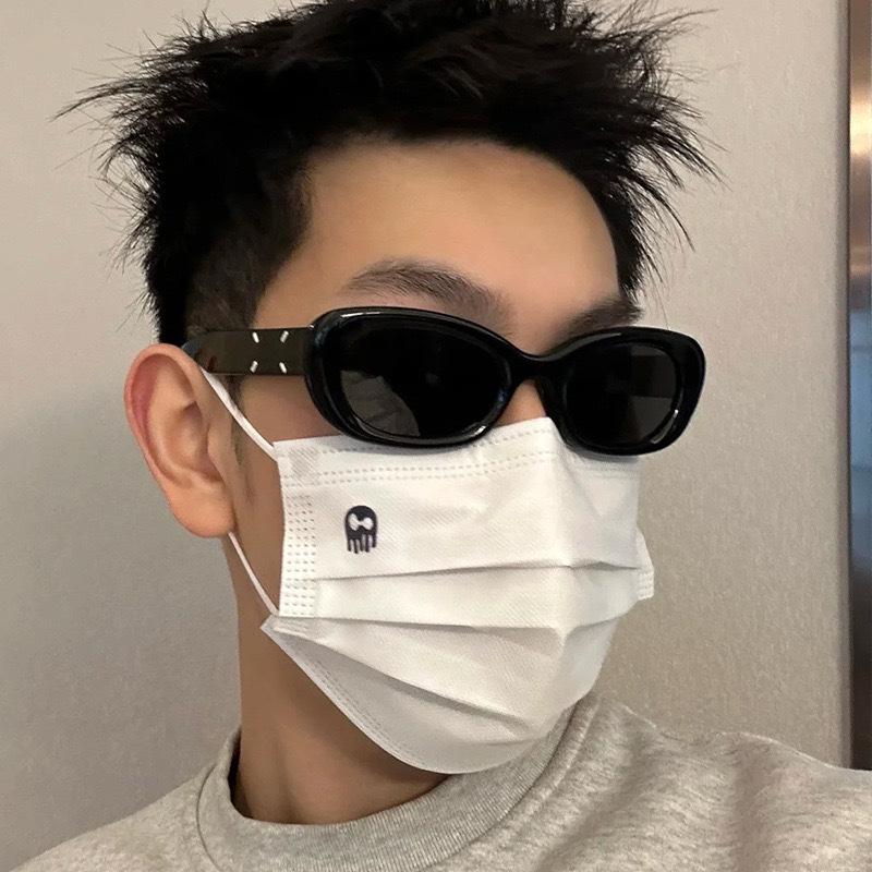 Yi Mengling Retro Fashion Sunglasses 2023 - Unisex High-End Xiaohongshu Style
