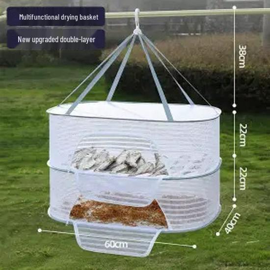 Foldable Mesh Drying Rack for Sweaters and Woolens