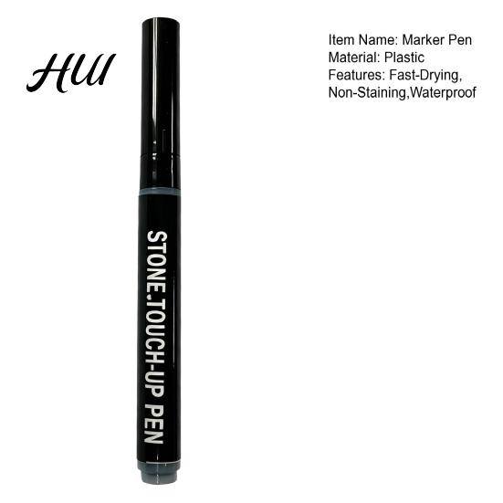Outdoor Memorial Marker Tombstone Pen with Precision Tip Waterproof Fade-Resistant Fast-Drying Monument Lettering UV Resistant for Inscriptions