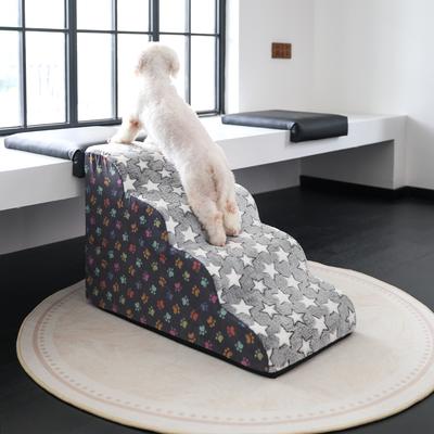 Neuer Abnehmbarer Und Waschbarer Zwinger Memory Foam Hundesofa Treppe Haustier 4-5 Stufen Treppe Für Kleinen Hund Katze Rampe Leiter Haustiertreppe