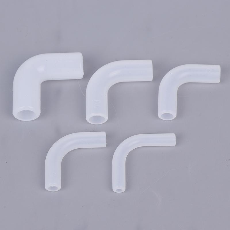 5 Τμχ Σιλικονούχος Αγκώνας Ευέλικτος Συνδετήρας Επισκευής Σκληρός Σωλήνας Μαλακός Συνδετήρας Ελαστικός Ορθογώνιος Γωνία Ελαστικός Σύνδεσμος Σωλήνας Άρδευσης Κήπος
