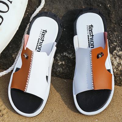 Sommer Herrenschuhe Sandalen Original Bequeme Slip-on Casual Sandale Mode Schuhe Herren Hausschuhe Zapatillas Hombre Größe 38-47