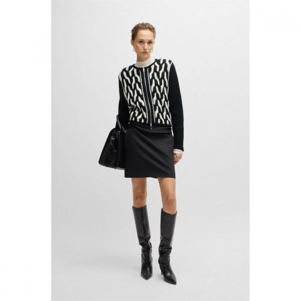 BoSS Women S Wool Knit Jacket Multi  50528570960 