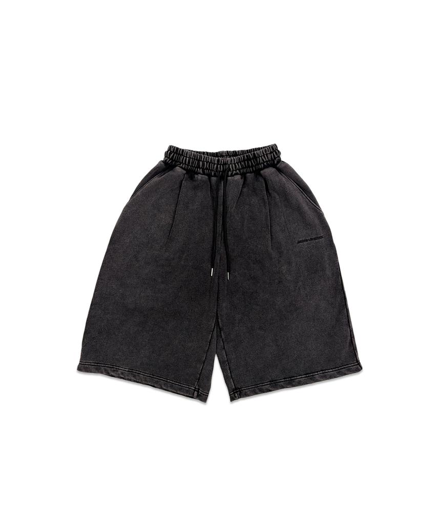 Aejyuttingkeumamaindeu Mineral Wave Bermuda Pants_Black