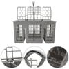Detachable Cutlery Basket Dishwasher Parts Has A Cover