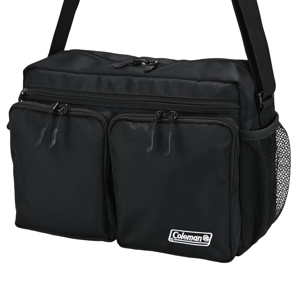 Etsumi Coleman Camera Coleman Shoulder Bag L 6L Lightweight Black & Bag, Men's & Women's VCO-8782