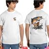 Brown Trout Fishing Classic Unisex T Shirt Double Sided Print
