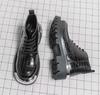 Men's Plus Size High-Top Thick-Sole Leather Boots - Autumn/Winter 2025 Fashion Edition