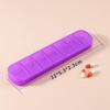 7-Day Mini PP Material Medicine Storage Box - Portable and Household Use