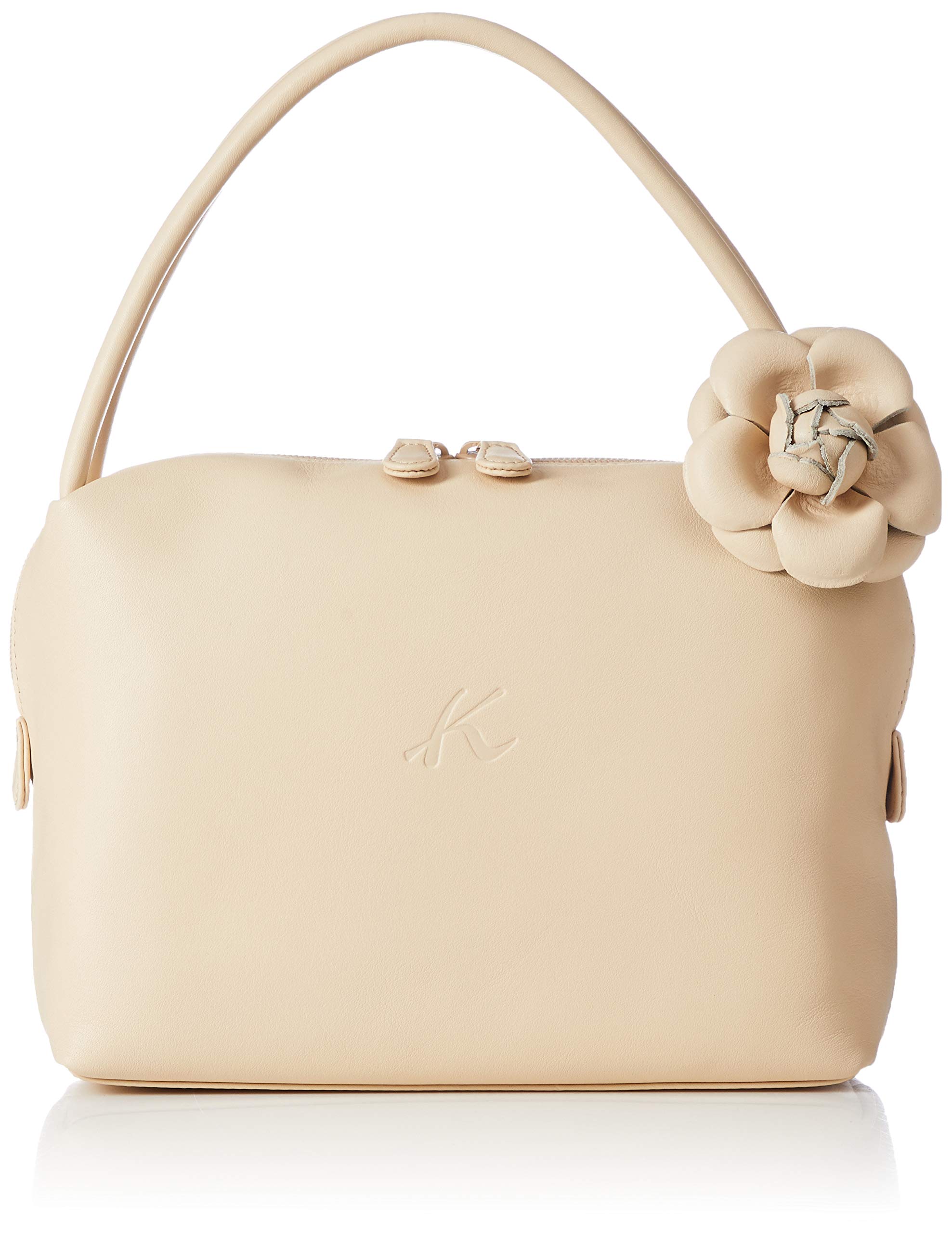 

Removable Corsage Waterproof Handbag Beige 50501 [Kitamura] Y-1130