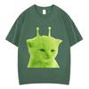 Funny Cat Meme T Shirts Unisexs Women Casual Cotton Vintage Tshirt Fashion Short Sleeve Oversized Harajuku Tshirts Streetwear