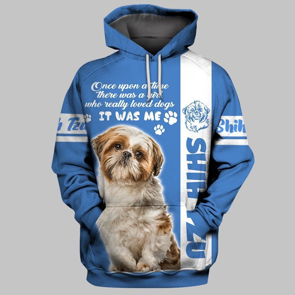 

Chihuahua/Husky/Tzu Dog/Bernese Mountain Dog 3D Printed Hoodies Women For Men Pullovers Street Tracksuit Love Gift S
