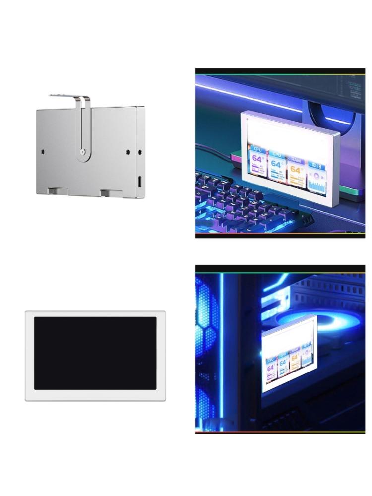 5palcový IPS typ C sekundární obrazovka počítače LCD monitory Displej Dynamický displej Podpora obrazovky Vertikální 800x480