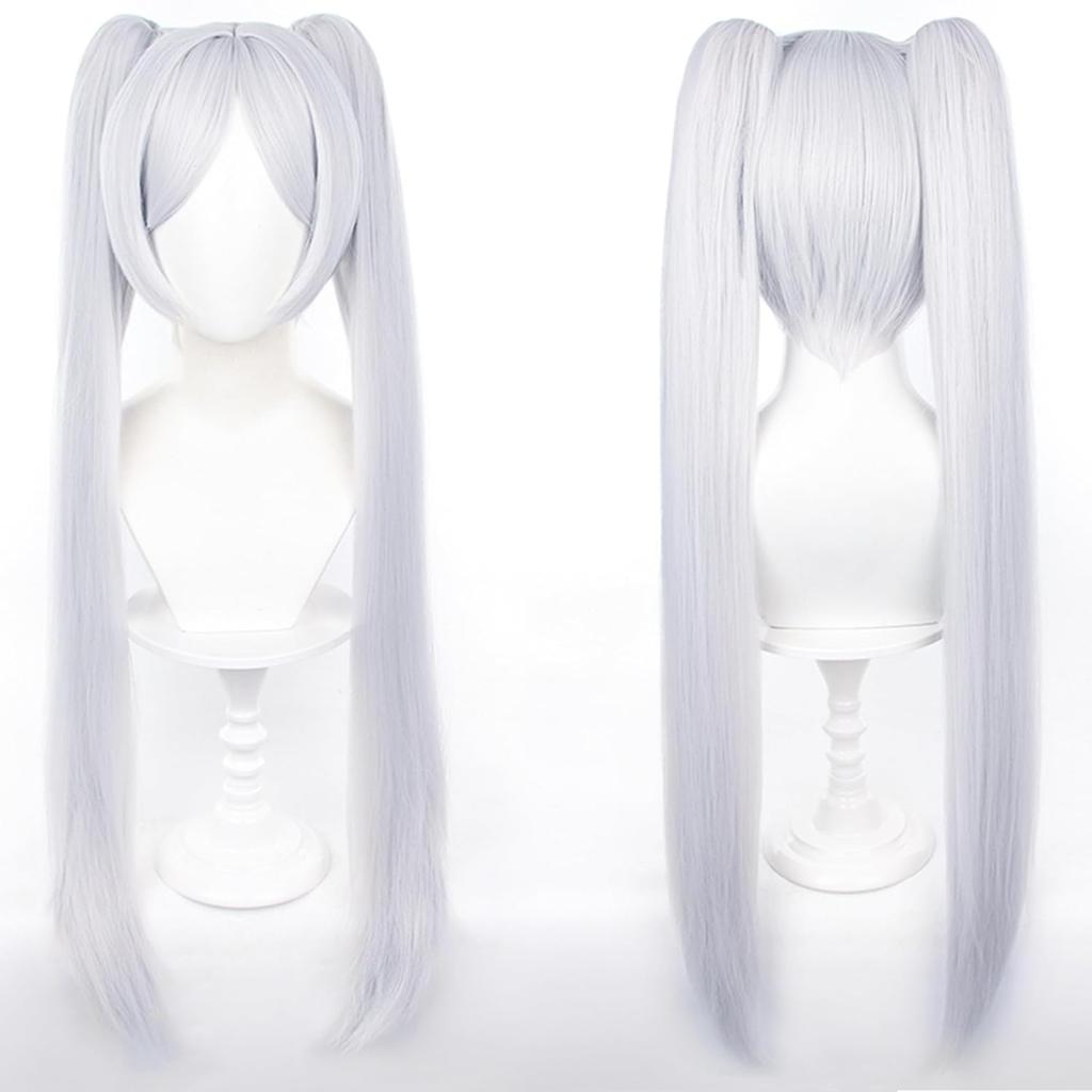 Angel Devil for Chainsaw Man Bangs Long Orange Brown Cosplay Wigs Halloween Costume Party AdultHair Wig