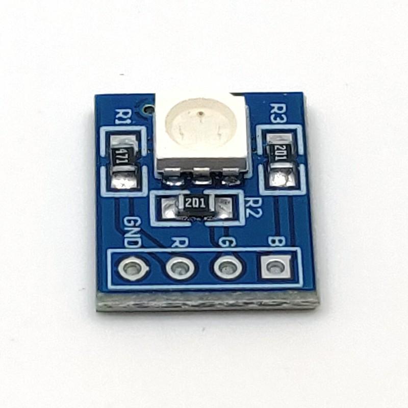 RGB Full-Color LED Flowing Light Module Driver Color Light Development Board Electronic Building Block
