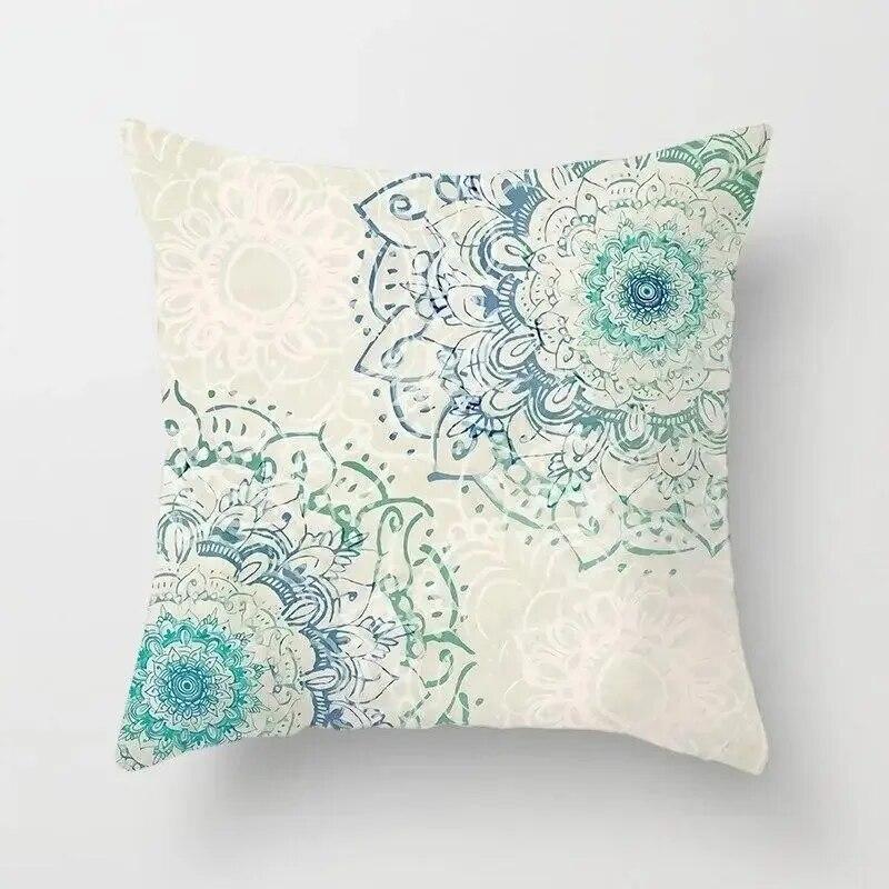 Home decoration boho pillowcase bedroom living room sofa cushion cover 45x45cm peach skin pillowcase