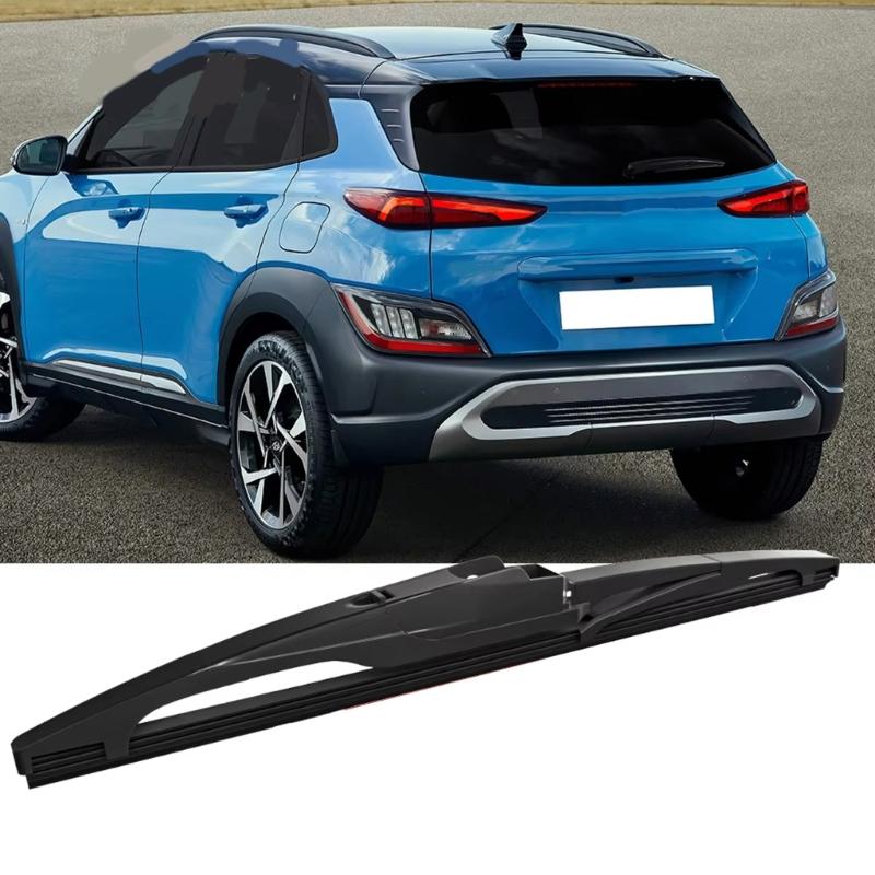 All Weather Automotive Wiper Blades Rear Windshield Wiper Blade Windscreen Wipers Accessories Suitable for Vehicles Kona
