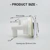 Professional Hydrotherapy Jets Nozzle Sturdy Plastic Accessory for Spa Baths Deep Tissue Massage Daily Casual Use