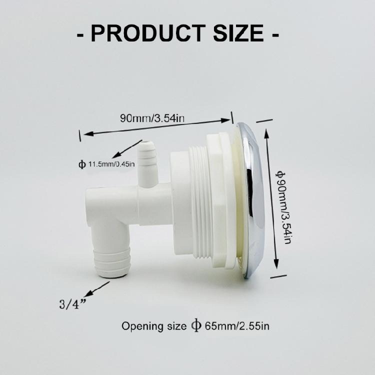 Professional Hydrotherapy Jets Nozzle Sturdy Plastic Accessory for Spa Baths Deep Tissue Massage Daily Casual Use