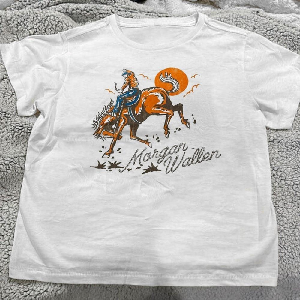 Neues Morgan Wallen Cowboy-Geschenk Für Fans Unisex S-5XL Shirt 2MD1501