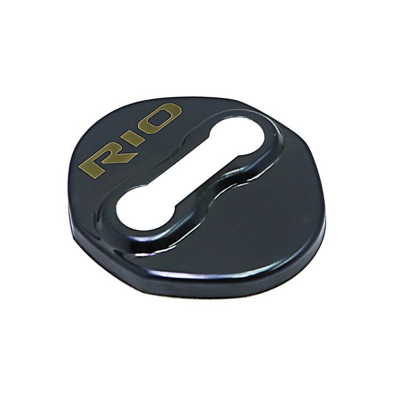 Cnzulk1 4PCS Car Door Lock Cover Protection Cover Dustproof Emblem Decals Decor For Kia Rio 2 3 4 5 X Line XLINE Auto Styling Accesorios