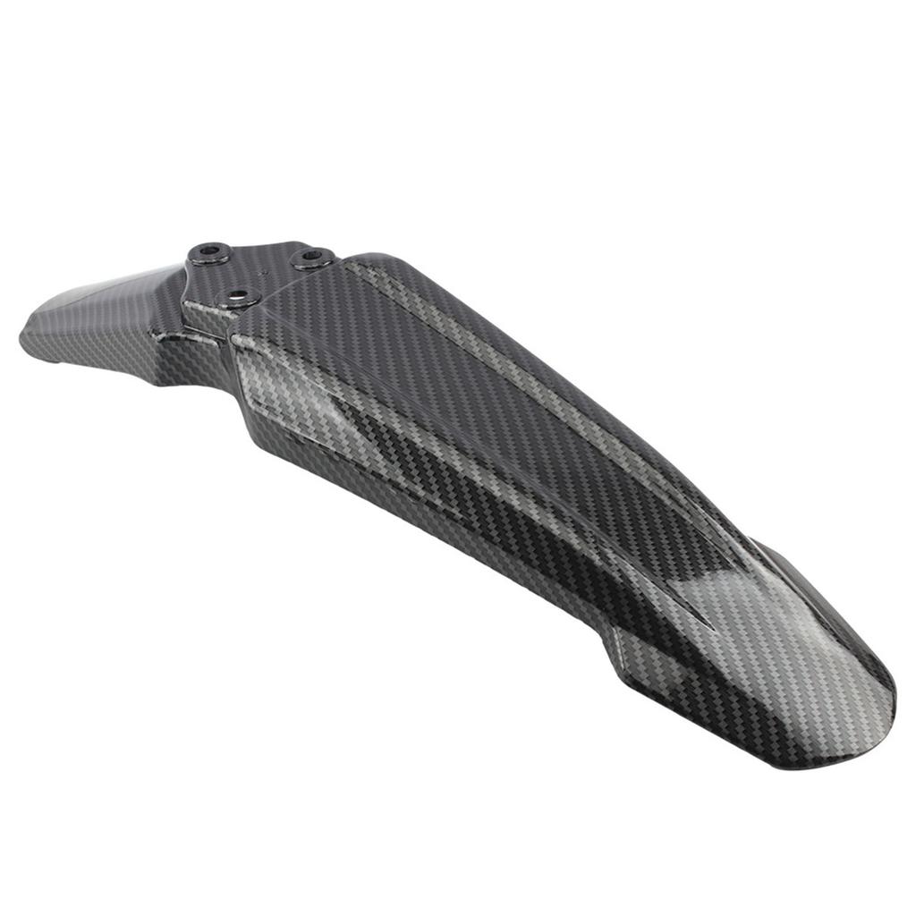 Dirt Bike Front Mud Guard Protective Carbon Fiber Stylish Look Splash Guard for Off Road Bike