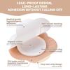 50Pcs Navel Patch Castor Oil Belly Button Patches Skin-friendly Castor Oil Therapy Pad Disposable Anti Leakage Pack Wrap for Home Travel