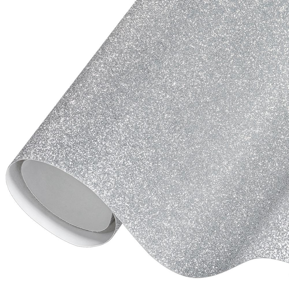 Super Diamond Silver Vinyl Wrap Film Motorcycle Car Styling Interior Decals Sheet Sparking Frosted Glitter Sticker 30cmX2m