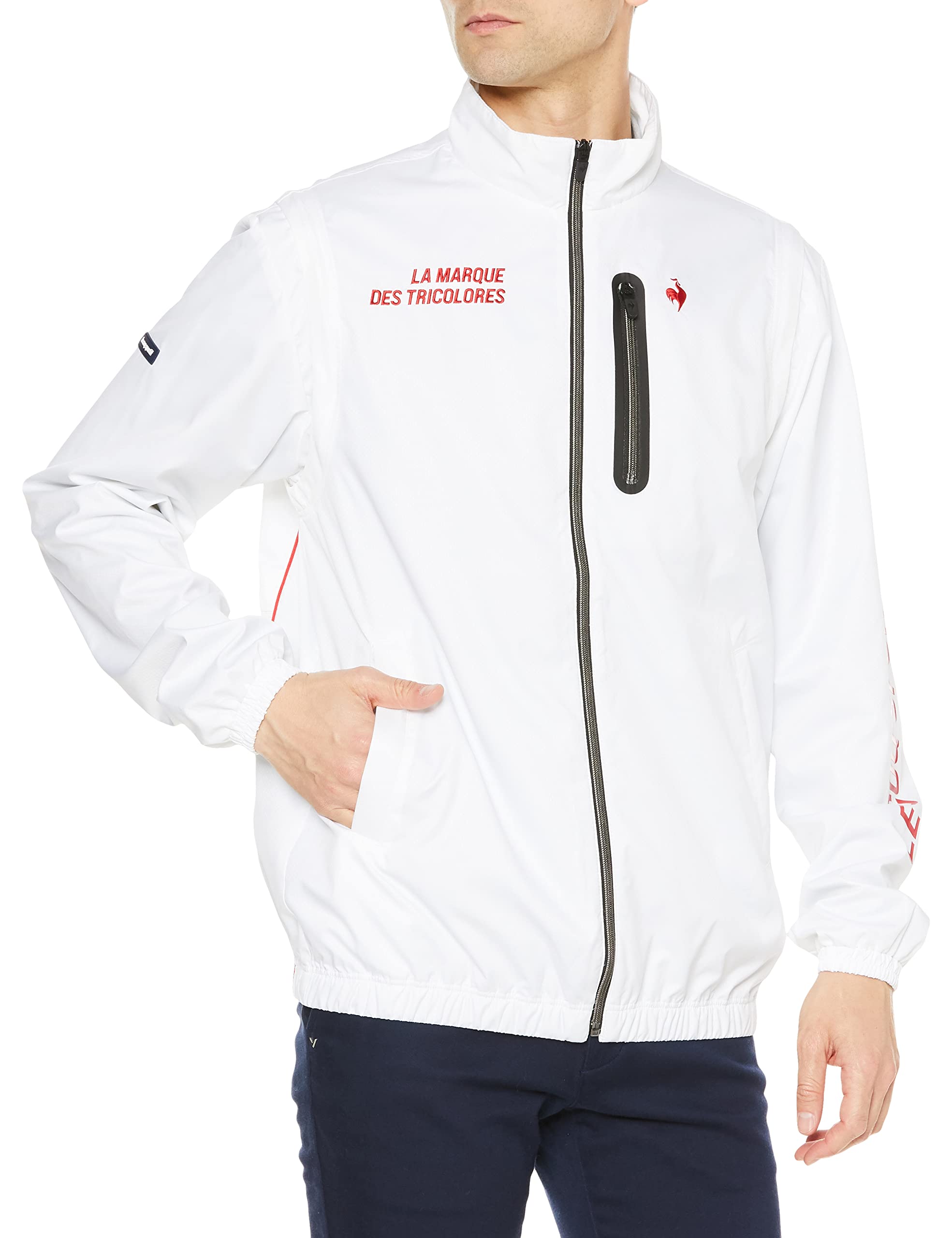 

Coq Sportif Blouson Water Repellent Windproof Detachable Distribution Limited Special Order Toriko Golf Standard QGMVJK03NT [Le Golf] [23