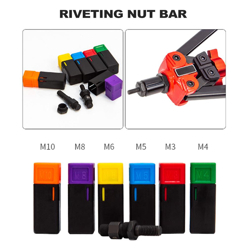 Hand Threaded Rivet Nuts Guns Riveter of Sleeve Nuts Rivnut Tool Hand Riveter Manual Rivet Tools