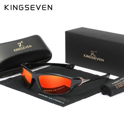 KINGSEVEN Retro Okulary przeciwsłoneczne do jazdy konnej Polaryzacja UV400 Wysokiej jakości Ochrona oczu Okulary rowerowe Męskie Damskie TR90 Klasyczne okulary