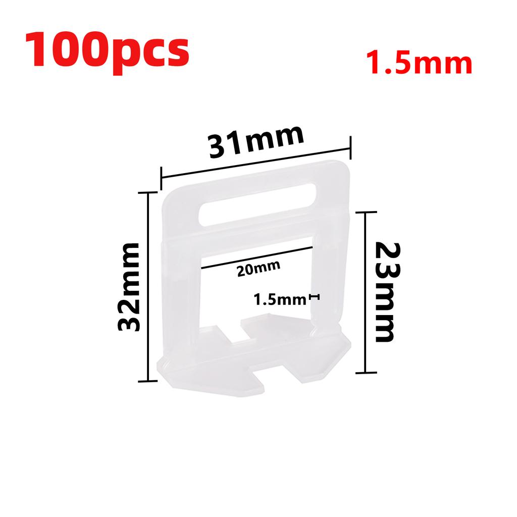 1/1.5/2/2.5/3mm Wall Floor Tile Leveling System Clips Ceramic Leveler Spacer Plier Wadge Kit For Tile Laying Construction Tools