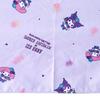 Sanrio My Melody & KUROMI ( All-over pattern Perple ) ANNA SUI Folding Umbrella for Sun and Rain
