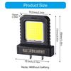 LED Workshop Light For Cordless Tool Batteries Adjustable Clamp Design 2 Mode Portable Task Lighting