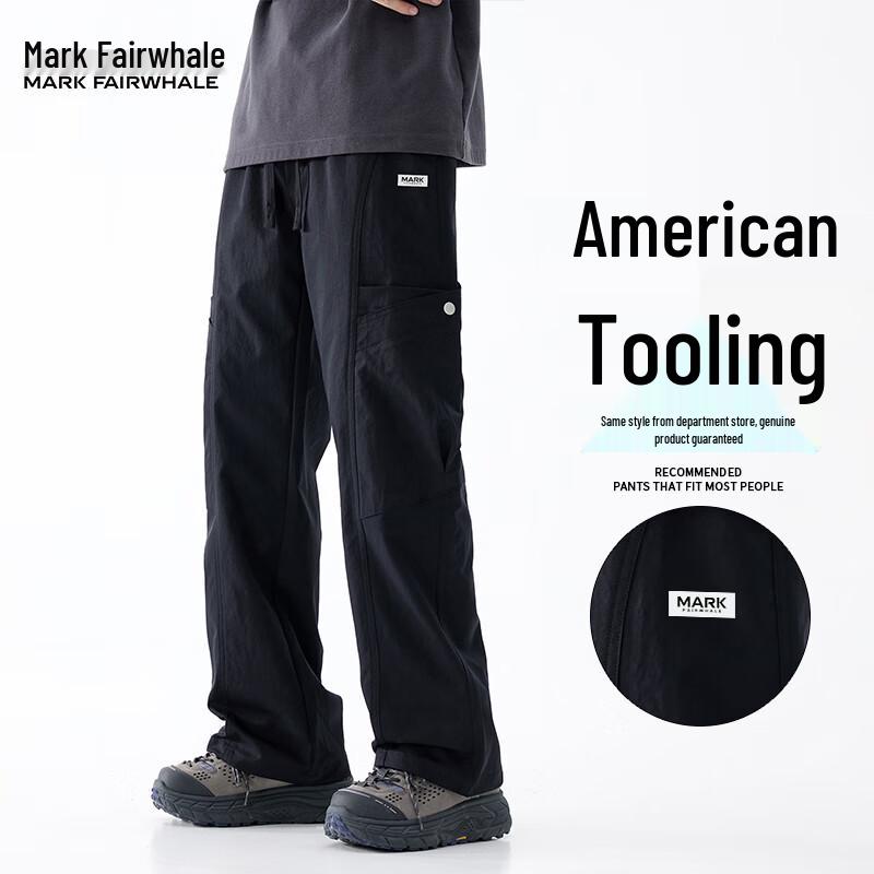 Mark Hua Fei Men's American Style Straight Leg Cargo Pants