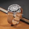 Hochwertiges Echtes Leder Uhrenarmband 20mm 22mm Uhrenband Vintage Wildleder Schnellverschluss Federsteg Armband für Herren Damen