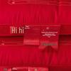 Embroidered Red Wedding Pillow - All-Cotton Feather Velvet for Newlywed Celebration