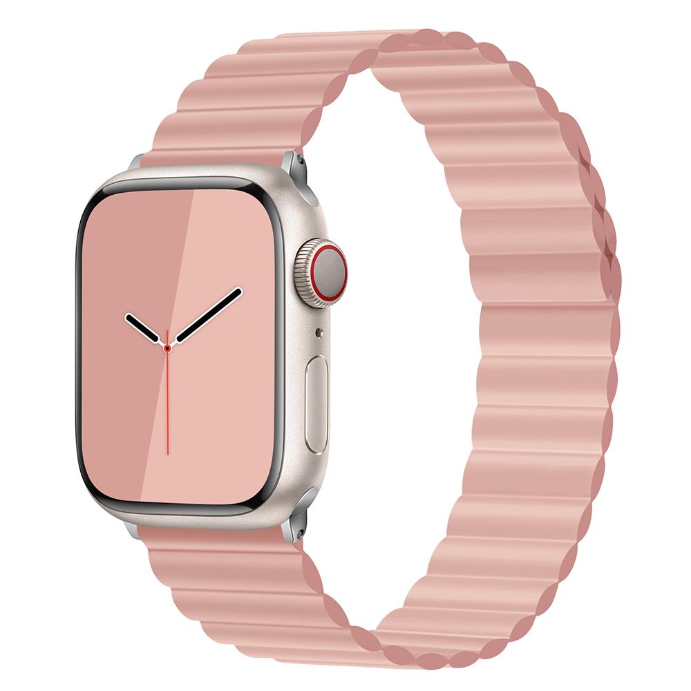Einfaches MagnetverschlussbandFür Apple Watch Ultra 9 8 7 49mm 45mm 41mm Silikonband Für iWatch 6 5 4 SE 44mm 40mm 42mm