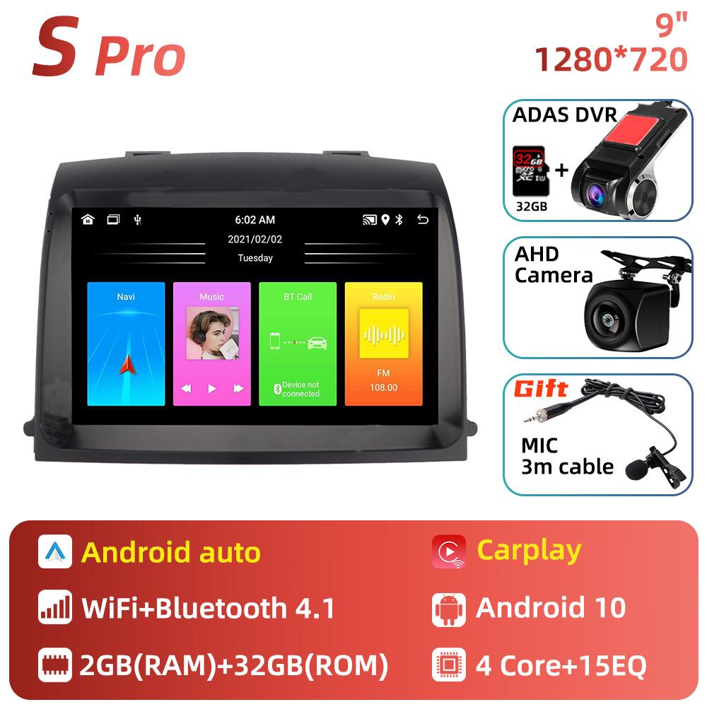 2 Din Multimedia for Toyota Sienna 2 XL20 2003-2010 Android Car Radio Stereo Navigation GPS Head Unit Carplay Auto Autoradio