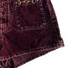 GUCCI Denim Shorts Men's Red Brown 600456-XDA1V-5020