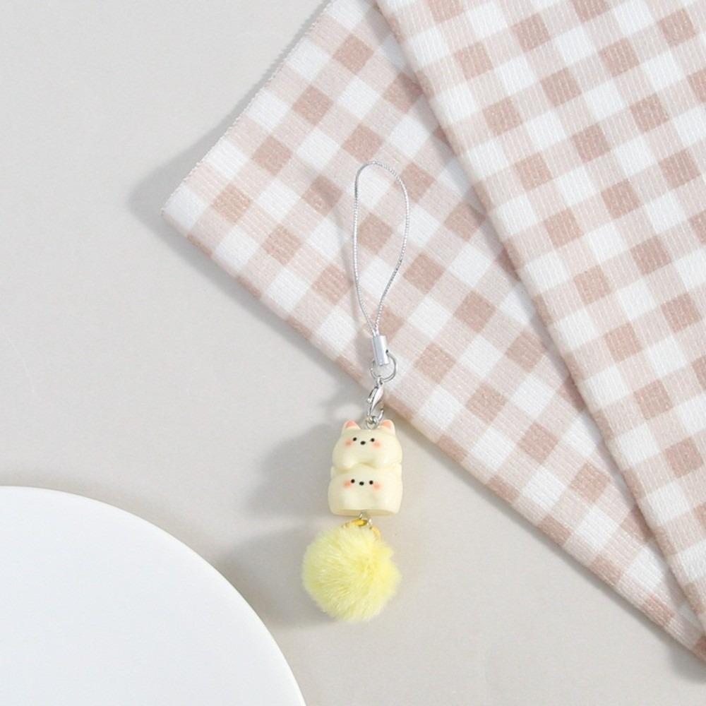 Cartoon Mobile Phone Lanyard Cute Hanging Ornament New Keyring Gift