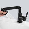 Universal Robotic Arm Faucet Adjustable 360°Rotating Bibcock Modern Dual Mode Faucet  Washbasin