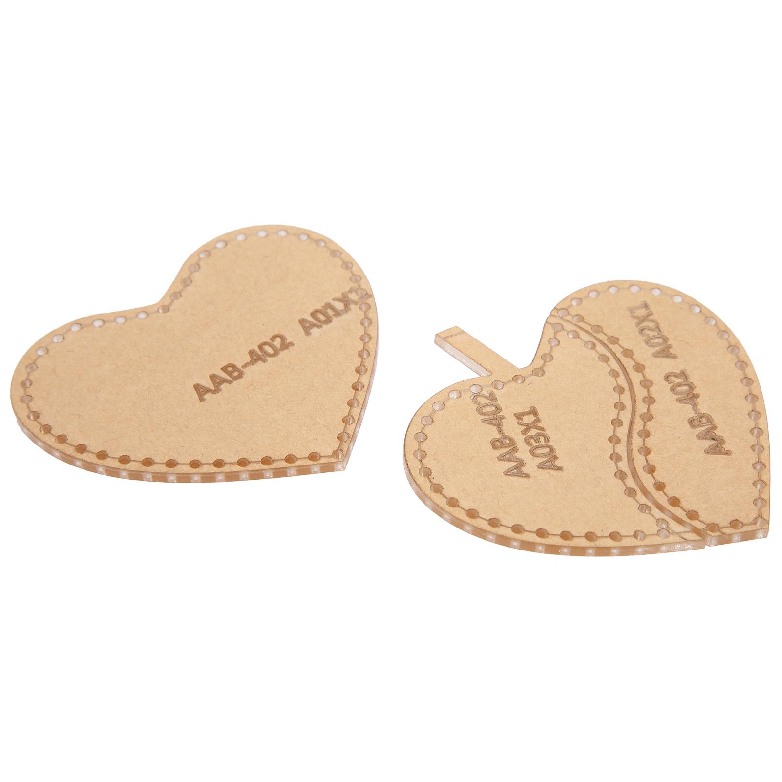 

Акриловый брелок шаблон DIY кулон в форме сердца ручная работа шаблон кожаных изделий