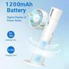 Portable Mist Fan 2 Speed Modes Mist Spray Fan With LED Light Multifunctional Portable Strong-Wind Air Cooling For Travel