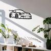 1Pc Metal Wall Art Car Sign 15.75x6.32 Inch Creative Modern Home Decor Gift
