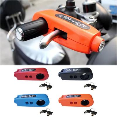 Manillar de Freno Eléctrico Portátil Bloqueo de Palanca Antirrobo Fácil Bloqueo Antirrobo Diseño de Motocicleta Candados Llevar Freno R1X1