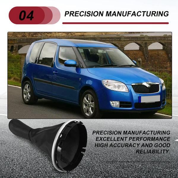 5-Speed Gear Shift Knob with Dust Cover for Skoda Fabia II/MK2